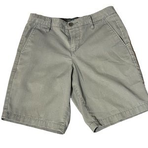 Mens Blue Crown Gray Shorts